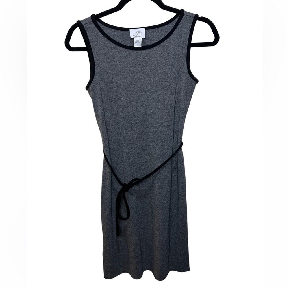 Ann Taylor LOFT Gray Sleeveless Tank Dress Size XSP
